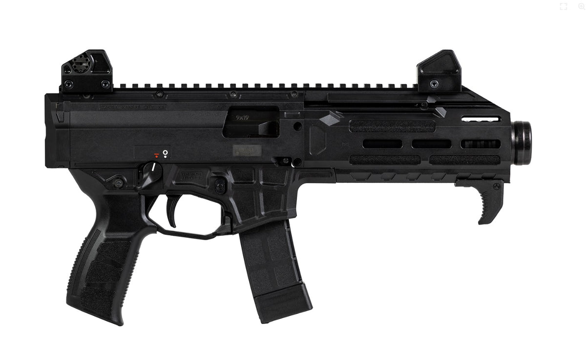 CZ Scorpion 3 Plus 9mm 7.81" BLK1/2X28 20rd