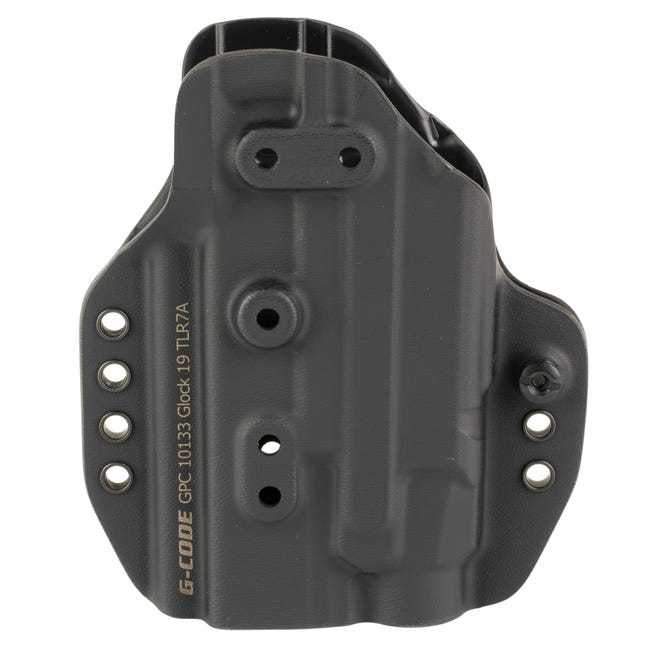 G-Code GPC Prime Holster for Glock 19 19X 45 Gen 3-5 TLR7 A Black