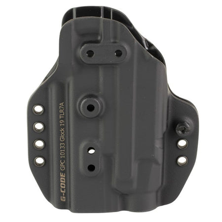 G-Code GPC Prime Holster for Glock 19 19X 45 Gen 3-5 TLR7 A Black