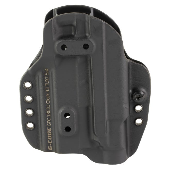 G-Code GPC Prime Holster Glock 43MOS with TLR7 Sub Black