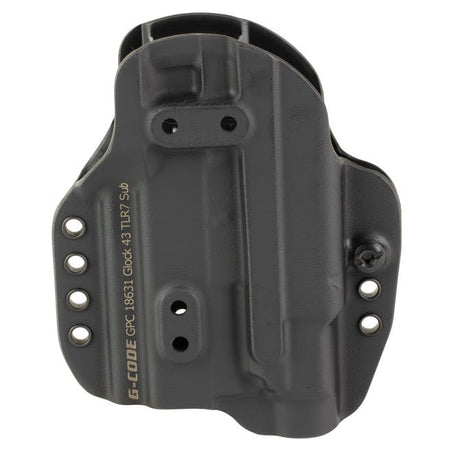 G-Code GPC Prime Holster Glock 43MOS with TLR7 Sub Black