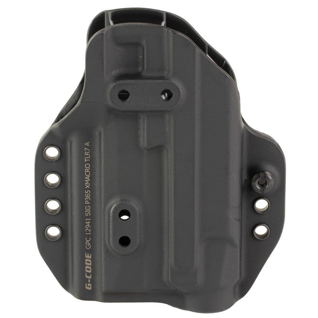 G-Code GPC Prime Holster Sig P365 Xmacro with TLR7 A Black