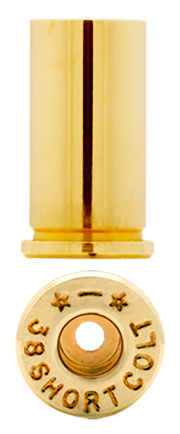 Starline 38 Short Colt Unprimed Handgun Brass Cases 100 Per Bag