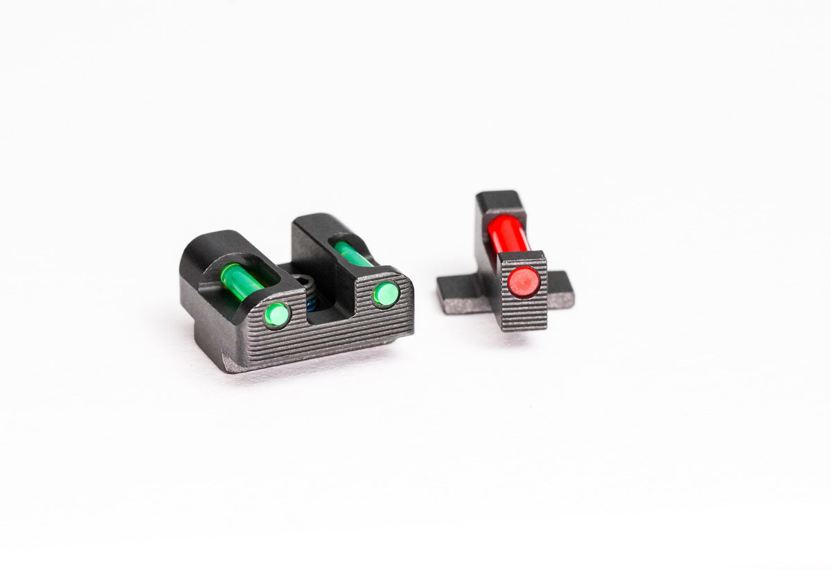 Tag Precision SIG 365 TSF TAC Pistol Sights, Fiber Optic