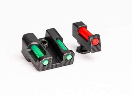 Tag Precision GLOCK Slim TSF Tactical Pistol Sights Fiber Optic