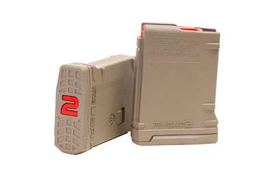 Amend2 5.56mm AR15 10rd Flat Dark Earth Polymer Restricted Magazine 50 Per Case