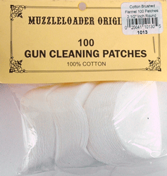 M-Loader Original 45-58 Cal Cotton Cleaning Patch 100-Count