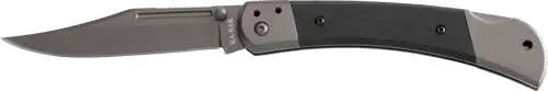 KA-BAR Hunter Clip Point Folder 3.875 In Blade Black G10 Grips with Pocket Clip