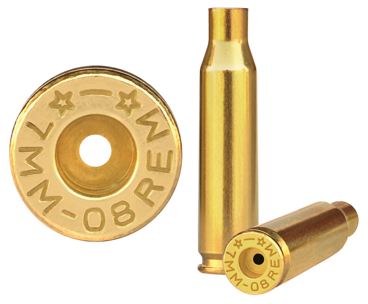 Starline 7MM08EUP50 Unprimed 7mm-08 Rem Rifle Brass Cases 50 Per Bag