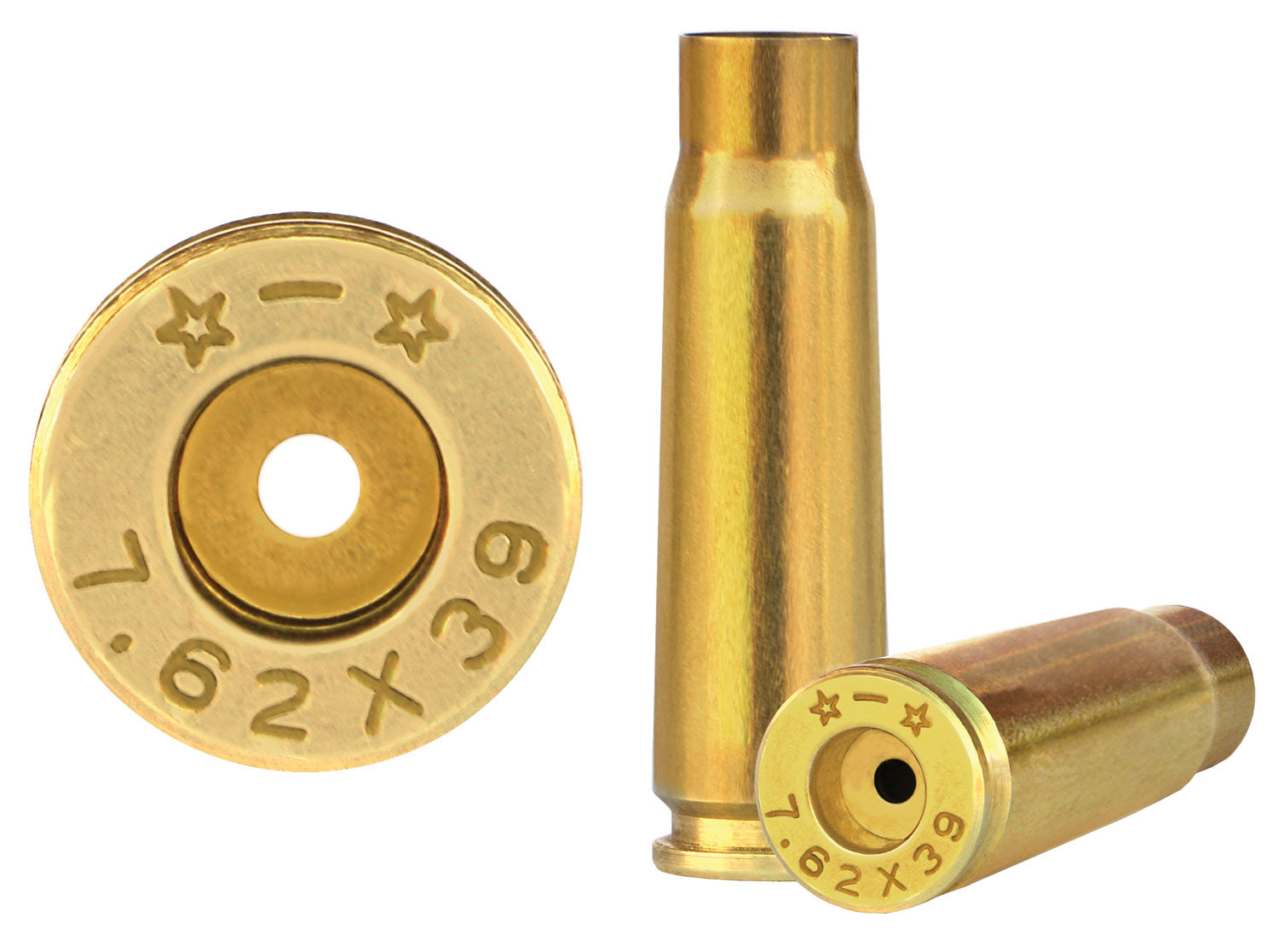 Starline 762X39EUP50 Unprimed 7.62x39mm Rifle Brass Cases 50 Per Bag