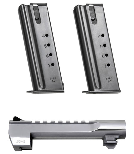 Magnum Research Desert Eagle XIX 50 AE 6 Inch Chrome Steel Replacement Barrel Conversion Kit BMCP506PC