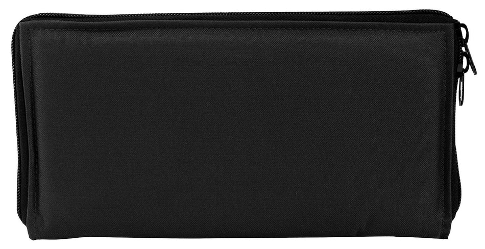 NcStar VISM Pistol Range Bag Insert CV2904B Black PVC 600D with Heavy Duty Zippers & Padding