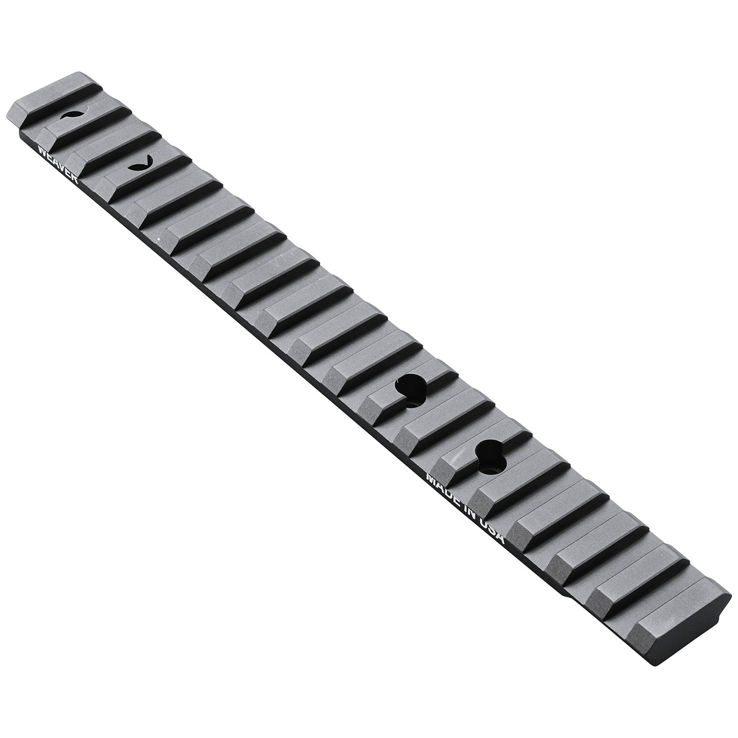 Weaver Mounts 99470 Black Anodized Aluminum Extended Picatinny Multi-Slot Base Tikka T3x Long Action