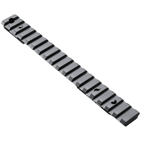 Weaver Mounts 99474 Black Anodized Aluminum Extended Picatinny Multi-Slot Base Mossberg Patriot Long Action