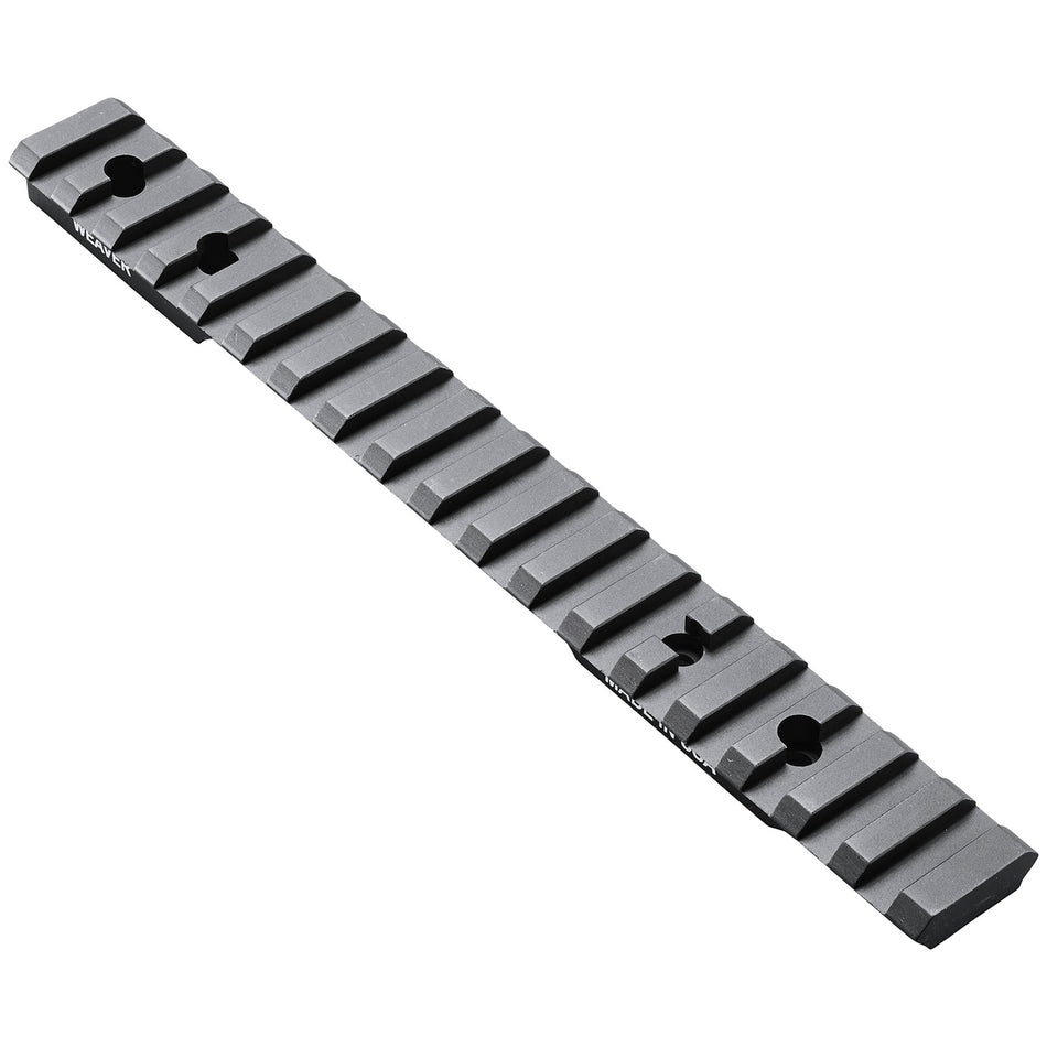 Weaver Mounts 99480 Black Anodized Aluminum Extended Picatinny Multi-Slot Base Winchester 70 Long Action