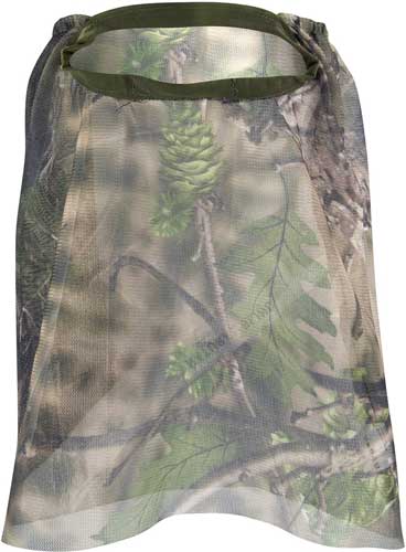 Hot Shot HF1 Rattler Adjustable 3/4 Mesh Face Mask Camo Green