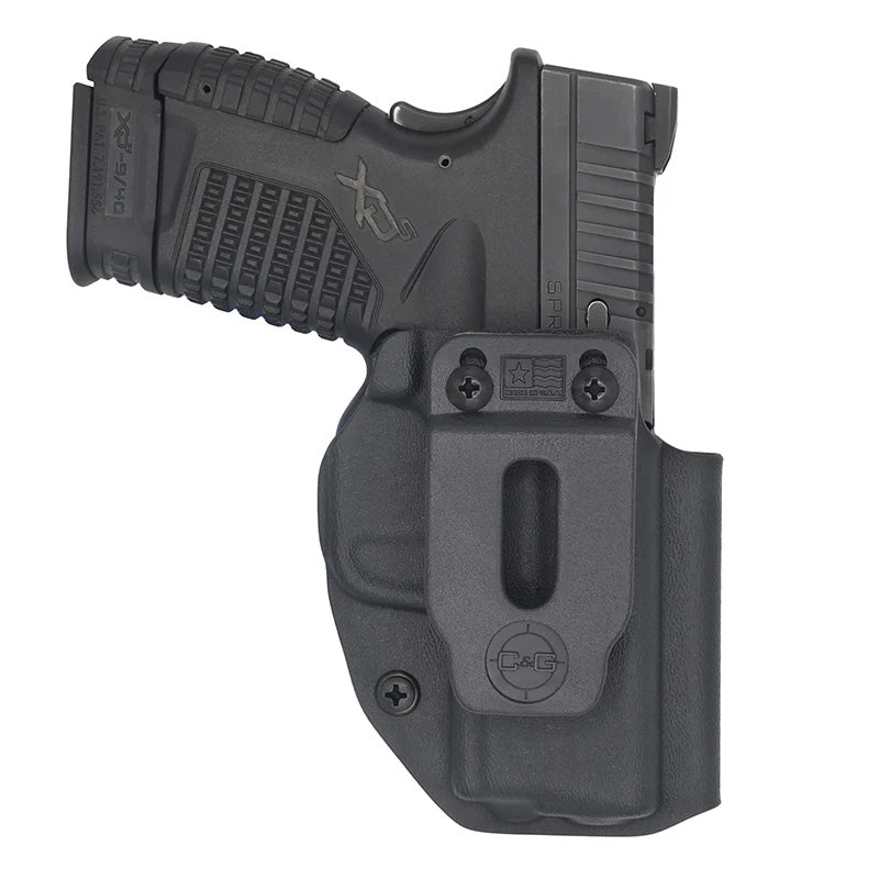 C&G Covert IWB Right Hand Black Holster for Springfield XDS/XDS MOD.2 3.3"