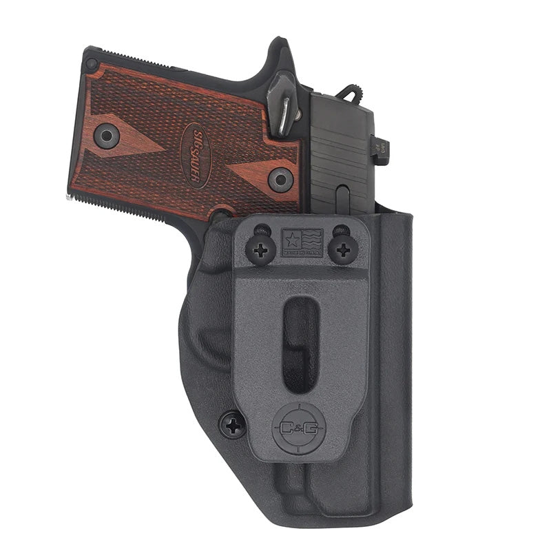 C&G Covert IWB Right Hand Black Holster for Sig Sauer P938