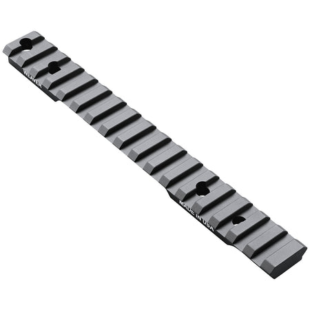 Weaver Mounts 99492 Picatinny Multi-Slot Extended Base Short Action 20 MOA Black Anodized Aluminum