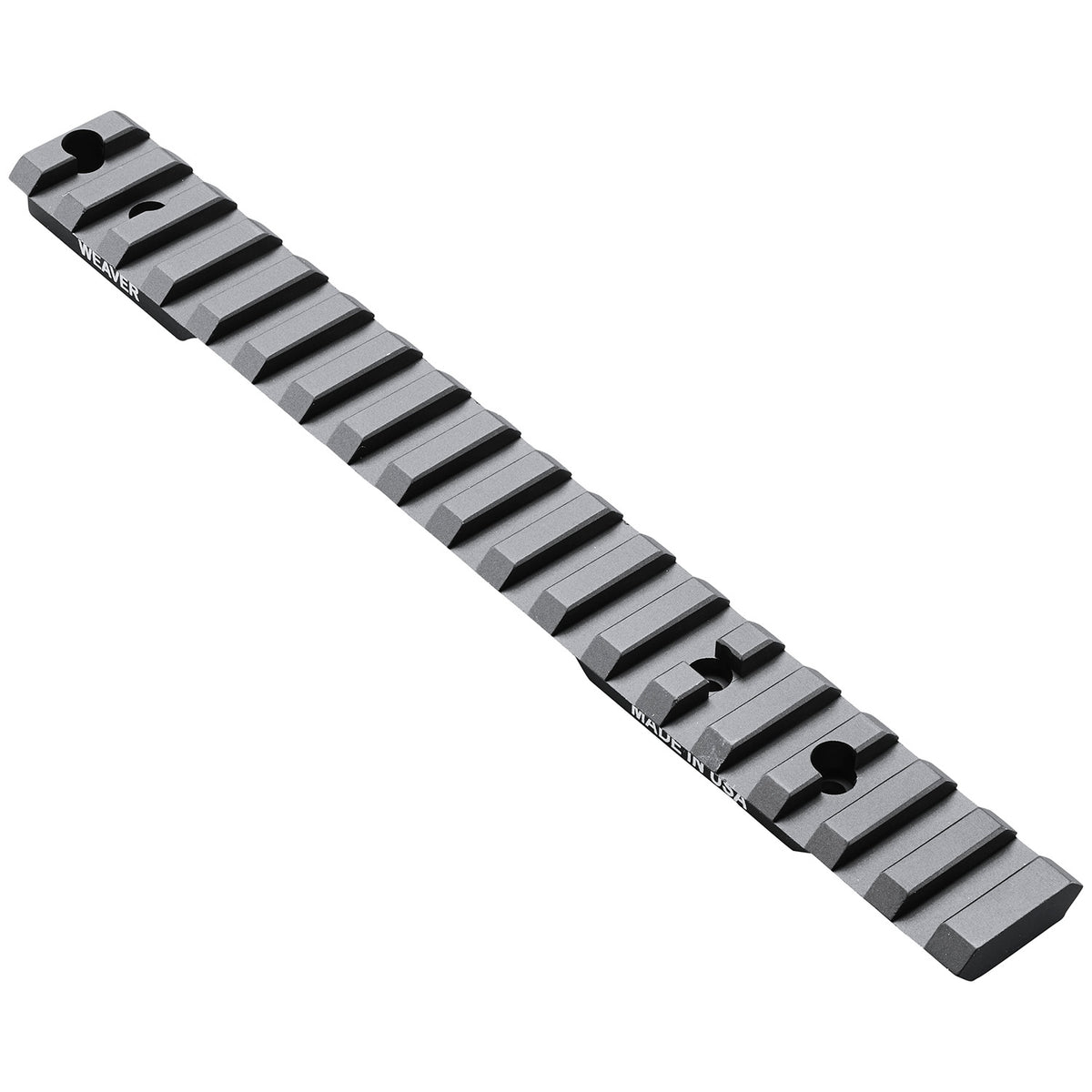 Weaver Mounts 99501 Picatinny Base Black Anodized Aluminum Remington 700/Howa 1500 Rifle Long Action