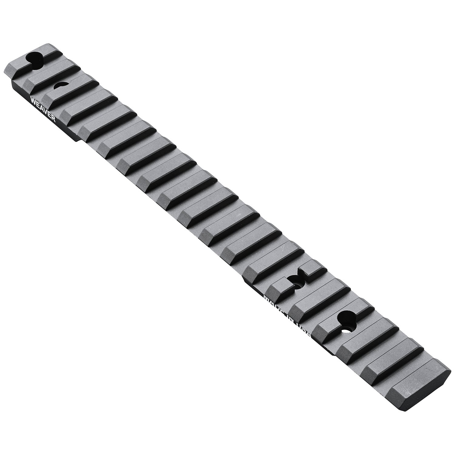 Weaver Mounts 99502 Picatinny Extended Base Black Anodized Aluminum Remington 700/Howa 1500 Long Action 20 MOA