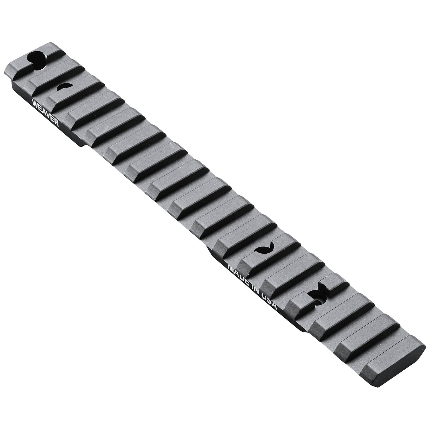 Weaver Mounts 99503 Picatinny Multi-Slot Extended Base Black Anodized Aluminum Remington 700 Short Action