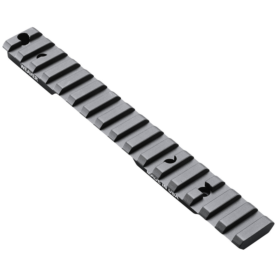 Weaver Mounts 99503 Picatinny Multi-Slot Extended Base Black Anodized Aluminum Remington 700 Short Action
