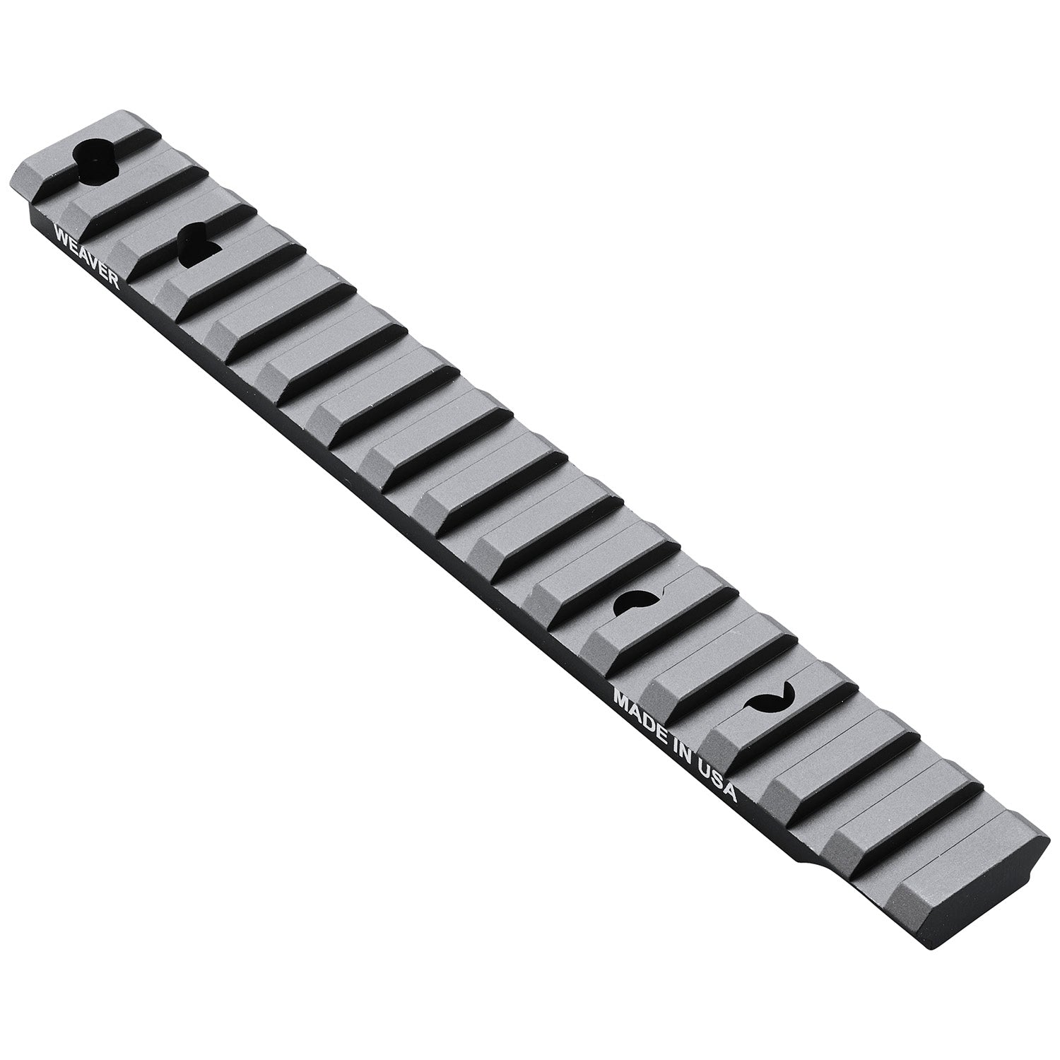 Weaver Mounts 99505 Black Anodized Aluminum Extended Multi-Slot Picatinny Base Remington 783 Long Action