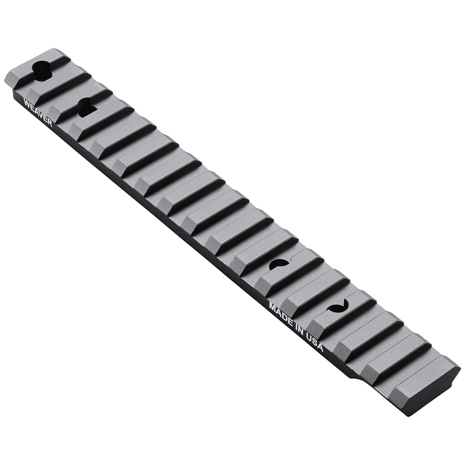 Weaver Mounts 99505 Black Anodized Aluminum Extended Multi-Slot Picatinny Base Remington 783 Long Action