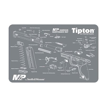 Tipton Grey 11"x17" Maintenance Mat for S&W M&P