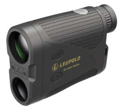Leupold RX-5000 DNA Laser Rangefinder, Red OLED Display, Black