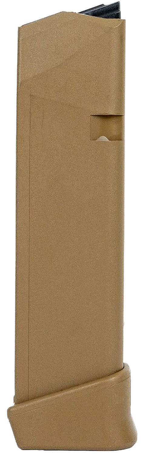 Glock Coyote Tan Polymer 19-Round 9mm Luger Magazine for G17/19X