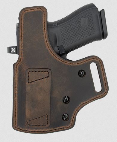 Sabre Series OWB Holster Size 2 Brown/Black 5.0" Barrel