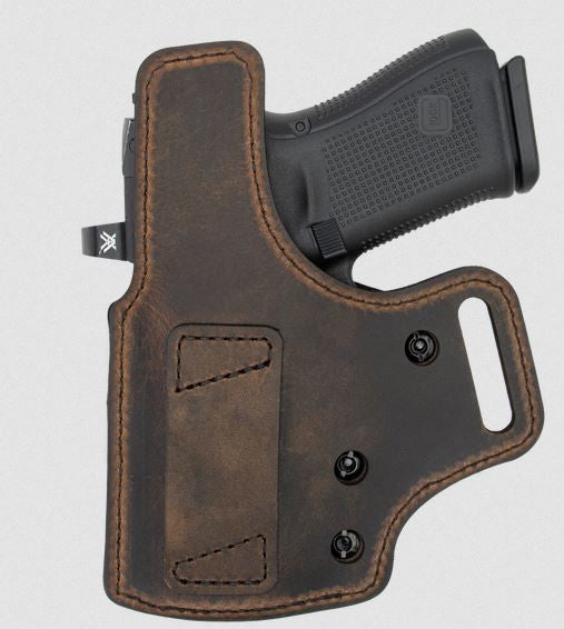 Sabre Series OWB Holster Size 3 Brown/Black 3.0" Barrel