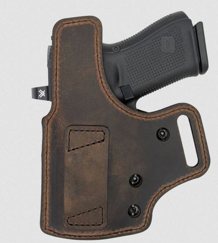 Sabre Series OWB Holster Size 3 Brown/Black 3.0" Barrel