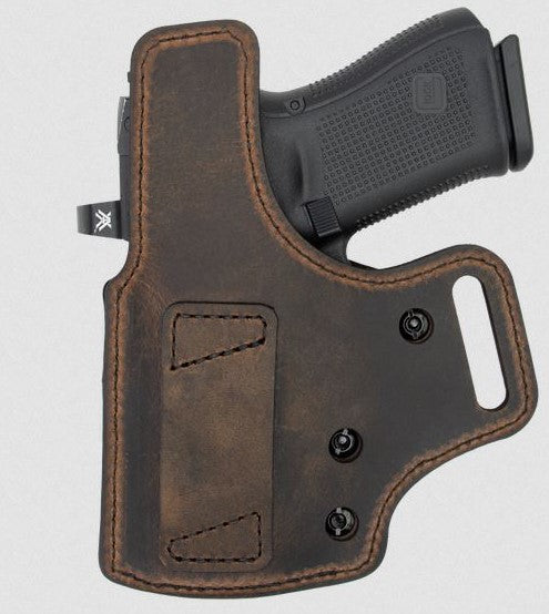 Sabre Series OWB Holster Size 3 Brown/Black 4.0" Barrel