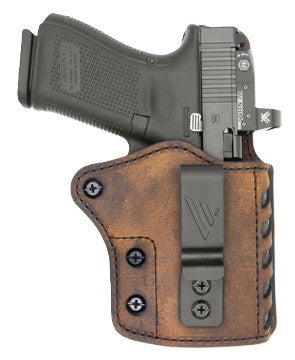 Versacarry Covert IWB Poly Brown Holster Size 3 4 Inch Barrel