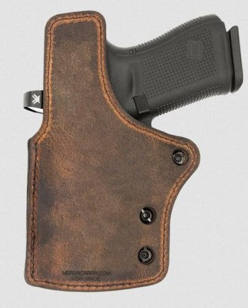 Versacarry Covert IWB Poly Brown Holster Size 4 3.5 Inch Barrel