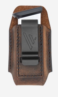 Versacarry Brown Single Stack IWB Magazine Carry Pouch