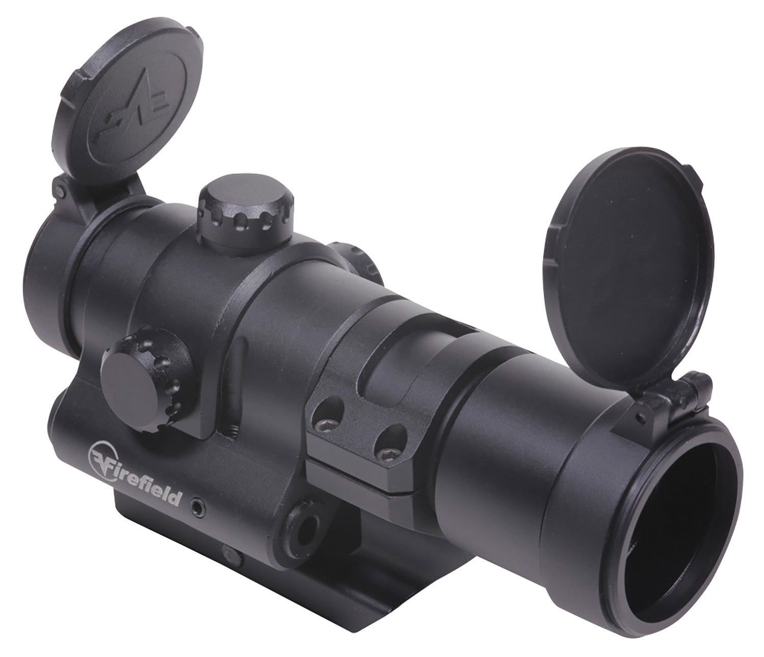 Firefield Impulse 28mm Red Green Dot Sight with Red Laser 1x Black 60 MOA Circle