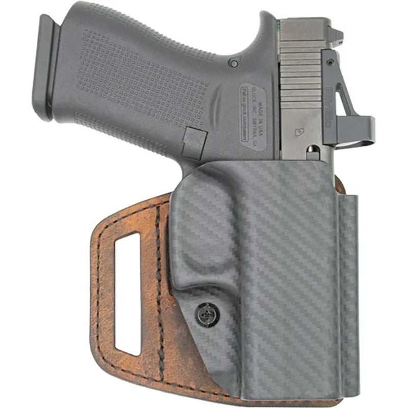 V-Slide Brown OWB Holster for Taurus GX4 by Versacarry