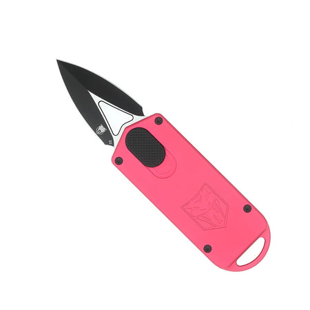 CobraTec ASP Red Pink OTF Self Defense Dagger D2 Steel Knife