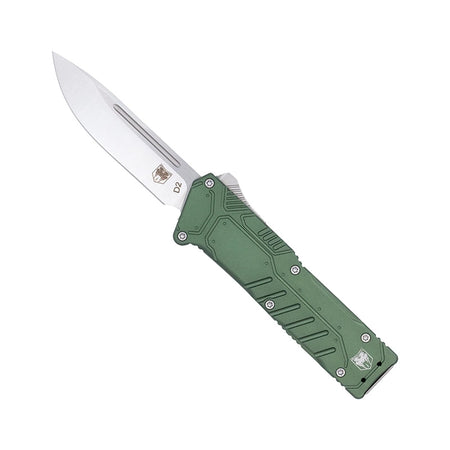 CobraTec Special Forces D2 Steel OTF Auto Knife in OD Green