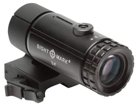 Sightmark T-3 SM19063 3x Flip-to-Side Magnifier Matte Black 3x23mm EOTech Aimpoint Compatible