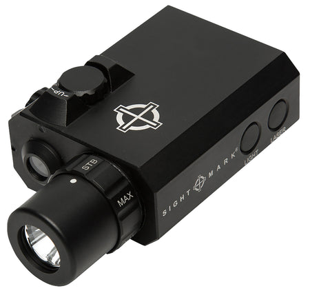 Sightmark LoPro Mini Combo 300-Lumen Flashlight and Green Laser Sight Black SM25012