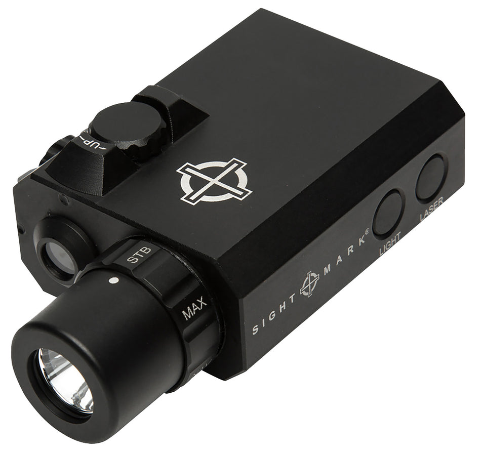 Sightmark LoPro Mini Combo 300-Lumen Flashlight and Green Laser Sight Black SM25012