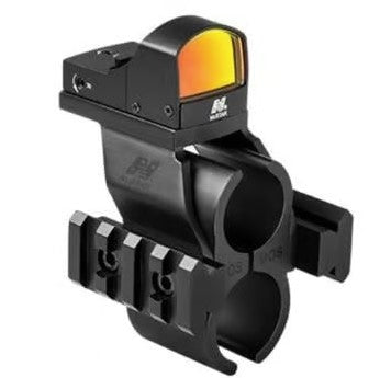 NcSTAR VISM Mossberg 500/590 Micro-Dot Barrel Rail Mount - 2.7"x3"