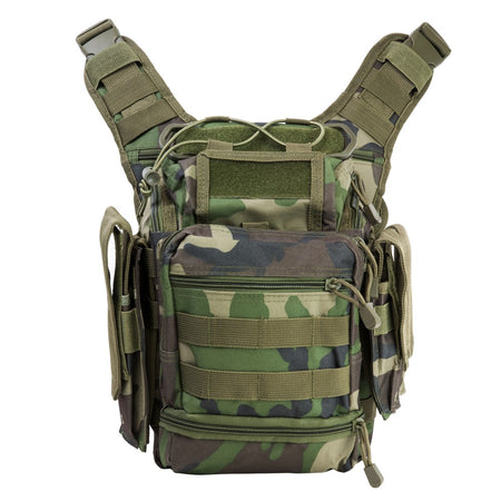 NcSTAR PVC Shoulder Utility Bag Woodland Camouflage