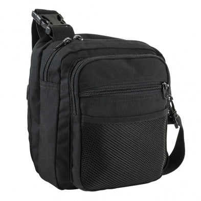 Vism CCW Tactical Satchel Bag 9"x7.5"x4.75" Black