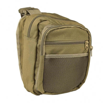 Vism CCW Tactical Satchel Bag 9"x7.5"x4.75" Tan